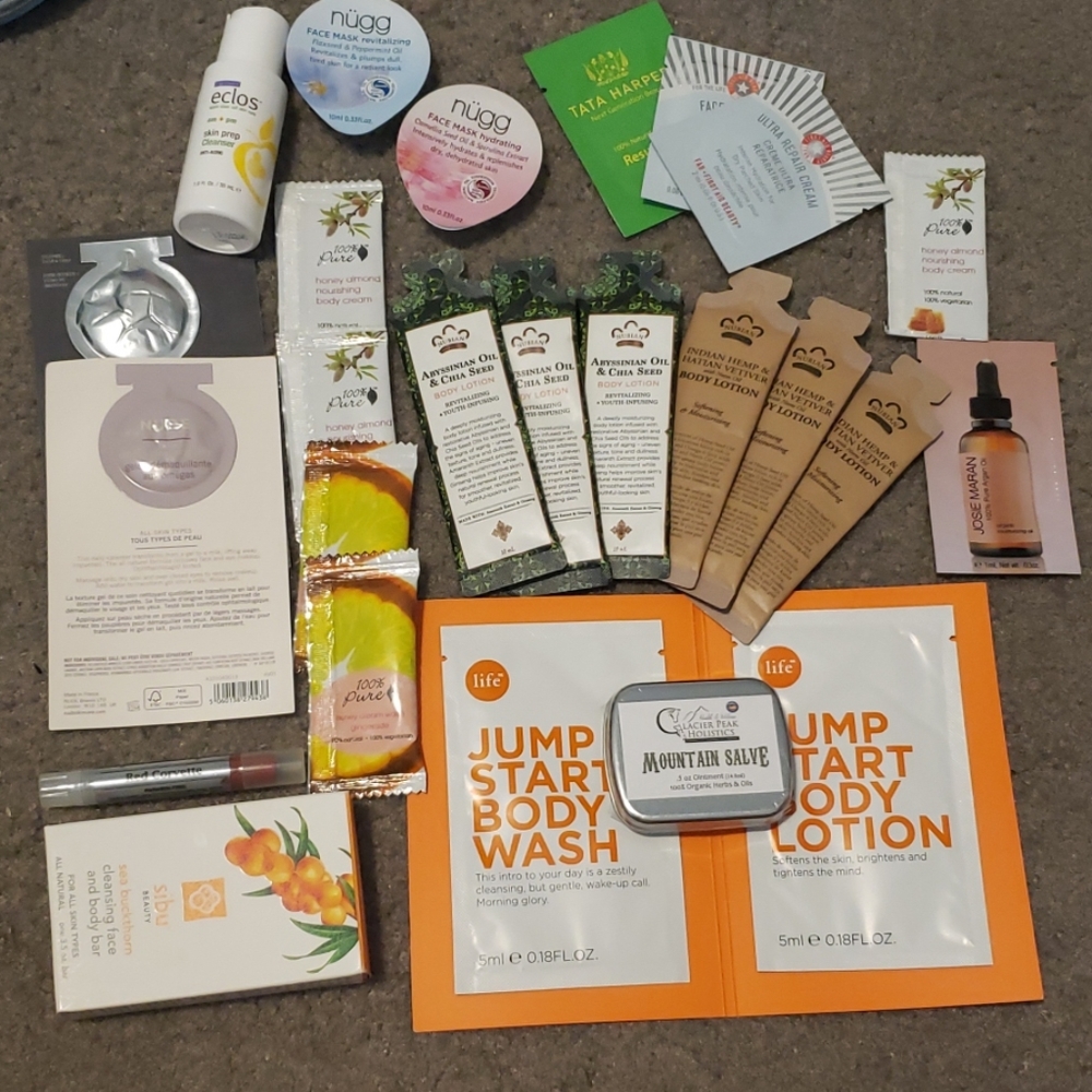 Natural body & skincare lot